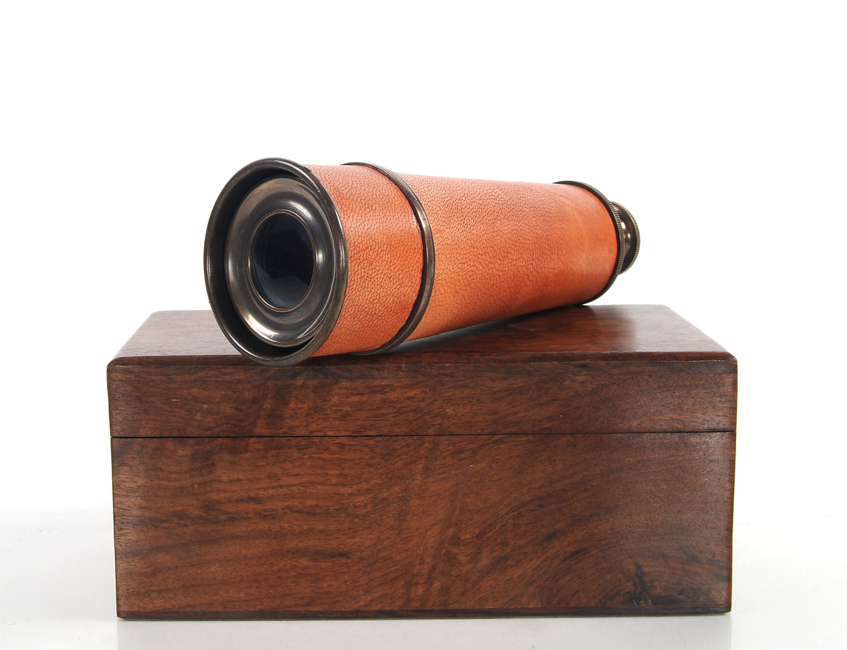  Handheld Telescope in wood box Model Display, Home furniture and decor, Old Modern Handicrafts, XoticBrands Home Decor