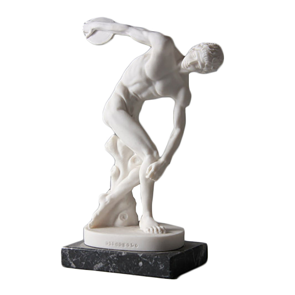 Discus Thrower 9 -  Figurines Classical  Sculpture - XoticBrands Home Decor