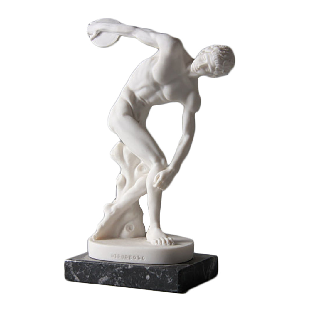 Discus Thrower 9 -  Figurines Classical  Sculpture - XoticBrands Home Decor