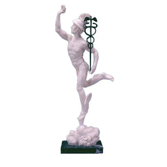 Mercury Giambologna 16 H -  Figurines Classical  Sculpture - XoticBrands Home Decor