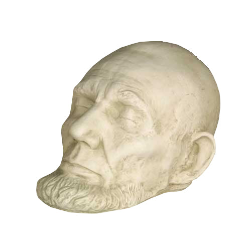Lincoln Life Mask With Beard -  Lincoln Busts - XoticBrands Home Decor