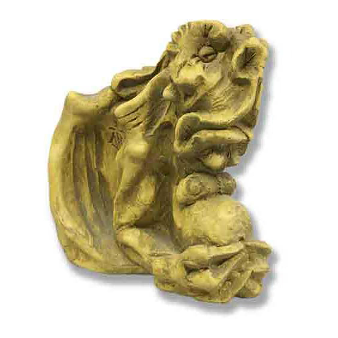 Meditating Beast Gargoyle Sculpture - XoticBrands Home Decor