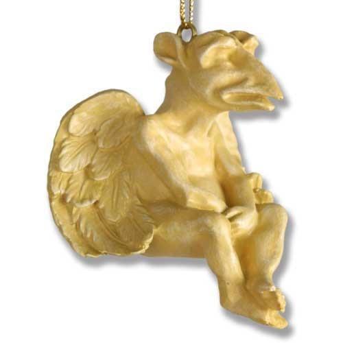 Zarim, The Mediator Gargogyle Ornament Sculpture - XoticBrands Home Decor