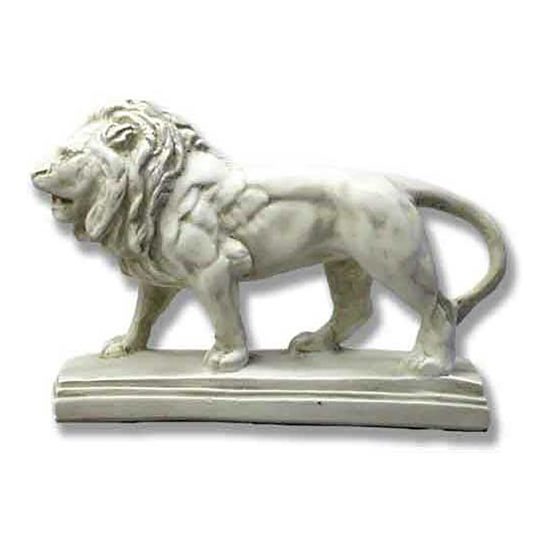 Walking Lion - Animal Garden Statue - XoticBrands Home Decor