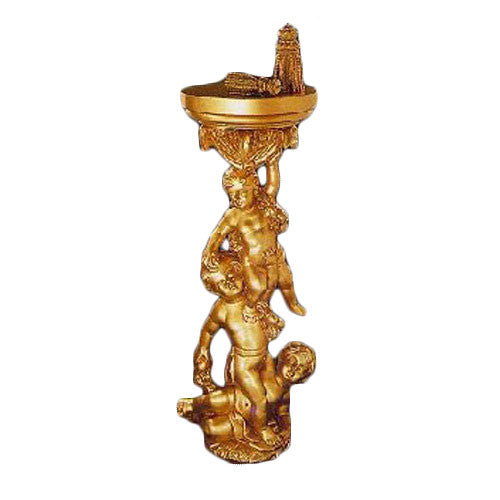 Triplett Pedestal 49 Garden Angel Statue - XoticBrands Home Decor