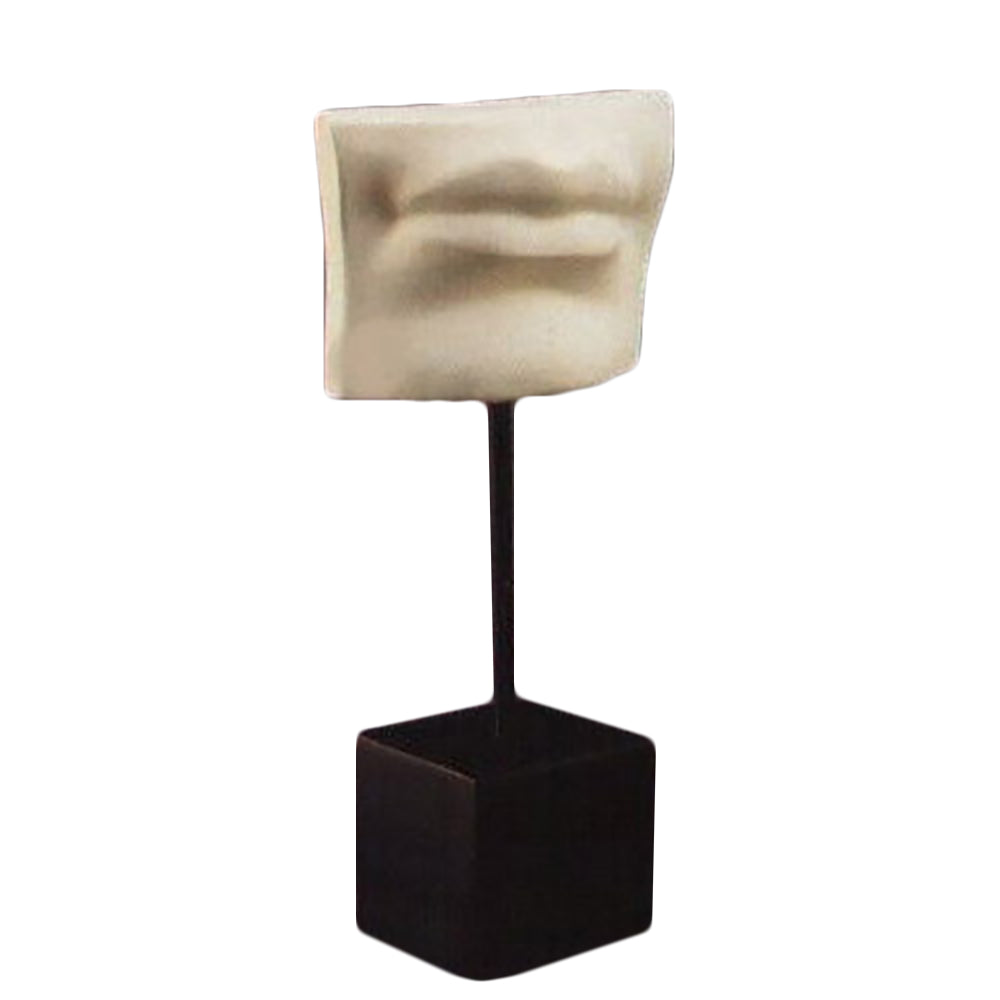 David Lip On Pole -  Michelangelo Classical  Sculpture - XoticBrands Home Decor