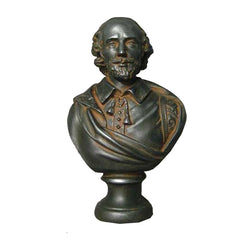 Shakespeare 12 -  Writers & Poets Busts Statue Sculpture - XoticBrands Home Decor