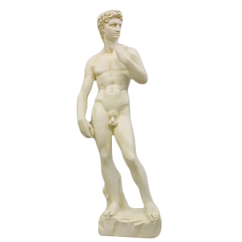 Standing David 31 -  Michelangelo Classical  Sculpture - XoticBrands Home Decor