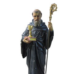 St. Benedict For Lent - Religious   Large - XoticBrands Home Decor
