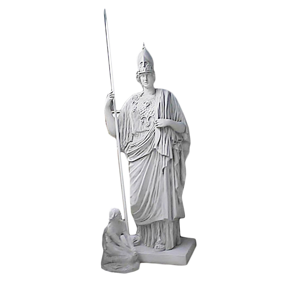 Minerva Giustinia 74 -  Large Classical  Sculpture - XoticBrands Home Decor