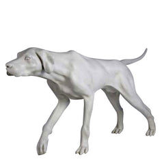 Pointer 51 W Garden Animal Dog Statue - XoticBrands Home Decor