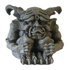 Scared Gargoyle 12 Gargoyle Sculpture - XoticBrands Home Decor