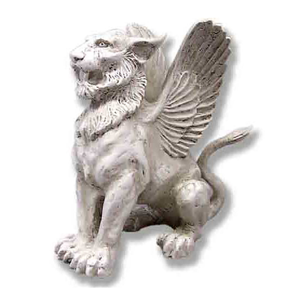 Mystical Winged Lion 19 - Gargoyles   Griffins - XoticBrands Home Decor