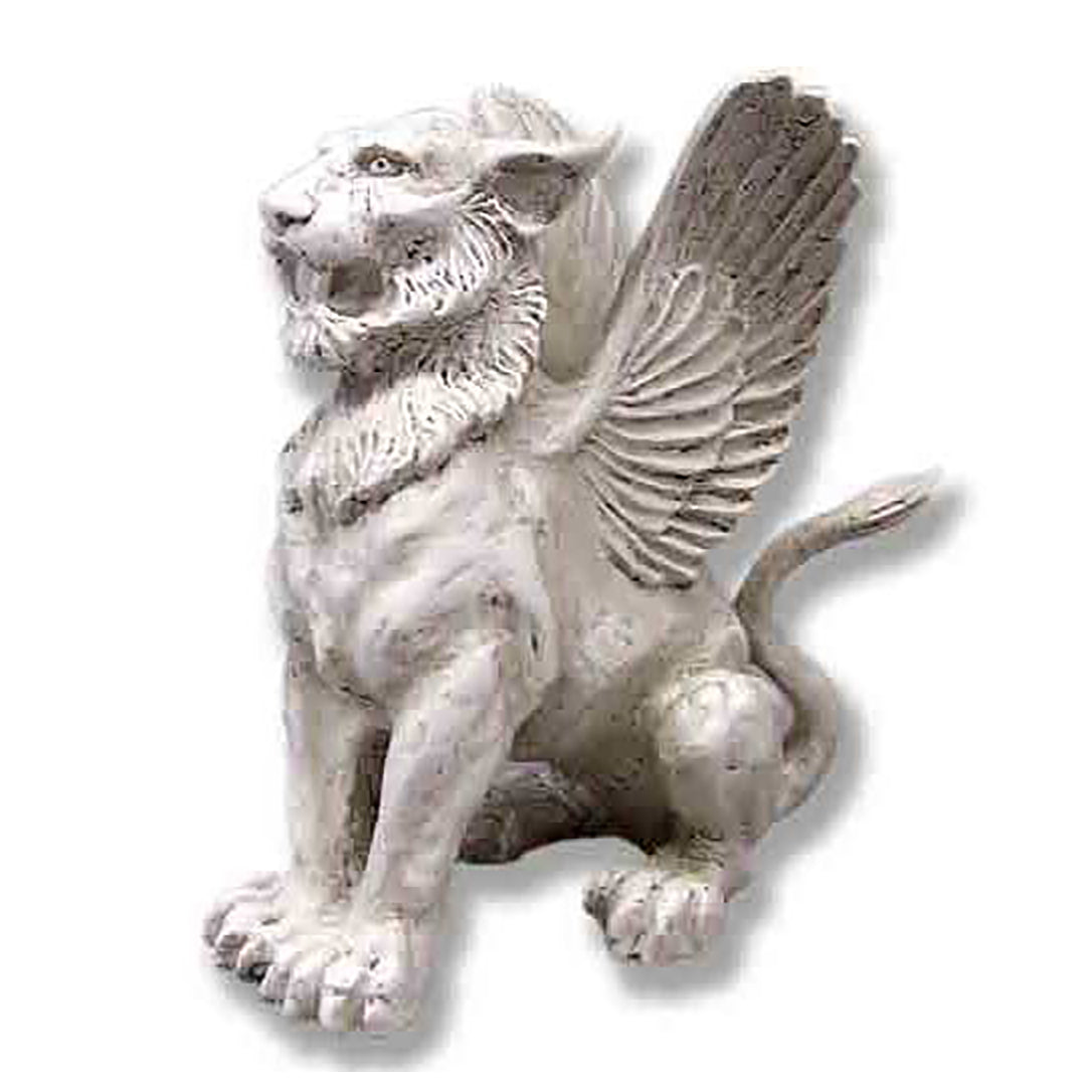 Mystical Winged Lion 19 - Gargoyles   Griffins - XoticBrands Home Decor