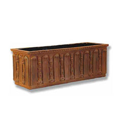 Floral Window Box 10 H (R) Garden Planter - XoticBrands Home Decor
