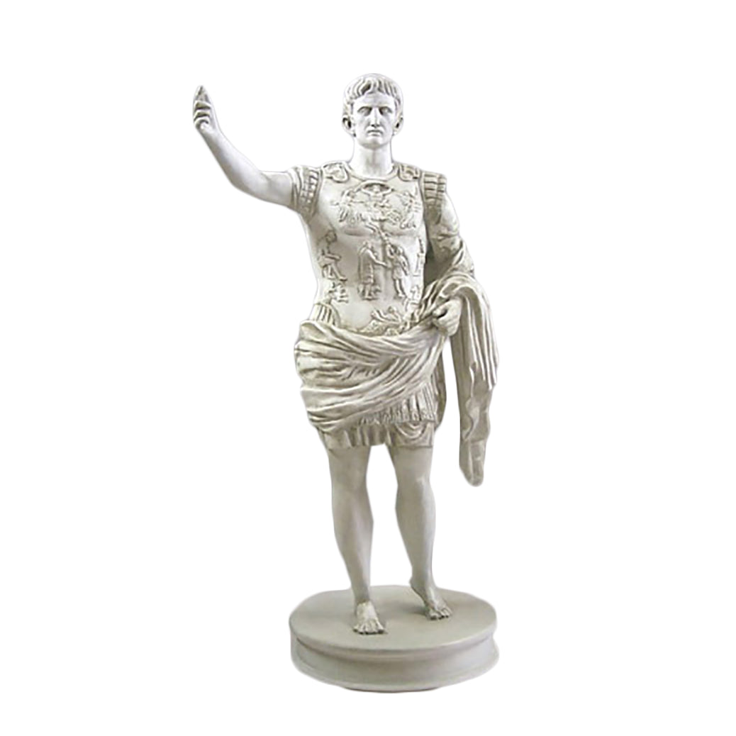 Augustus Caesar Of Primaporta Classical Sculpture - XoticBrands Home Decor