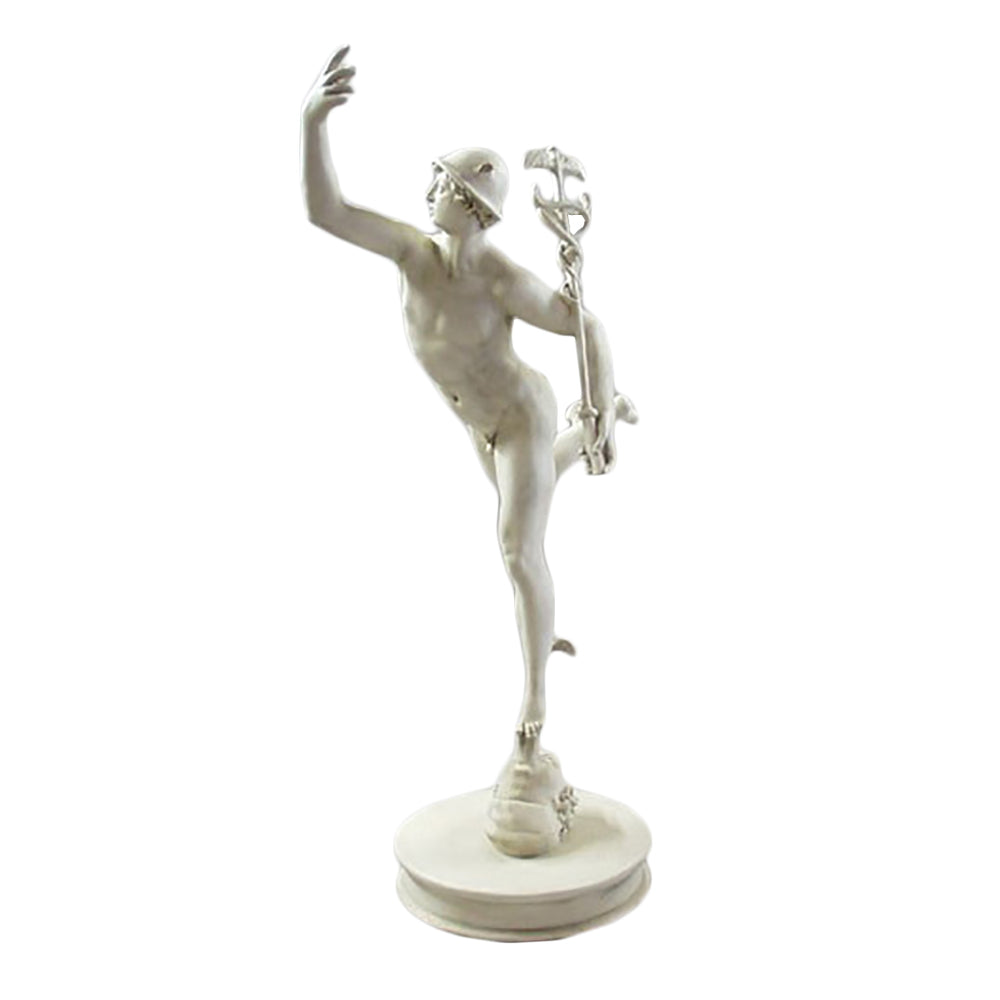 Mercury Flying 65 -  Large Classical  Sculpture - XoticBrands Home Decor