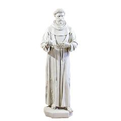 Saint Francis With Dove 74" H Religious Sculpture - XoticBrands Home Decor