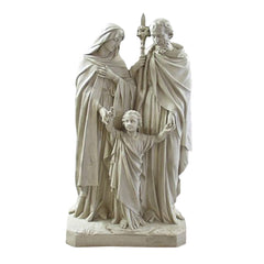 66" La Famiglia Santa Holy Family Oversized Religious Sculpture - XoticBrands Home Decor