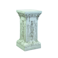 Ivy Pedestal 37" H - Architectural   Large Pedestals 29"H+ - XoticBrands Home Decor