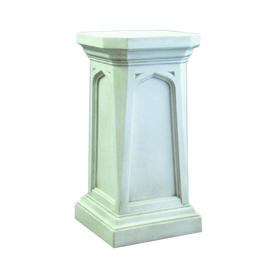 Gothic Pedestal 43" H - Architectural   Large Pedestals 29"H+ - XoticBrands Home Decor