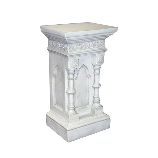 Church Pedestal 42 - Pedestal Sculpture - XoticBrands Home Decor