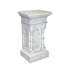 Church Pedestal 42 - Pedestal Sculpture - XoticBrands Home Decor