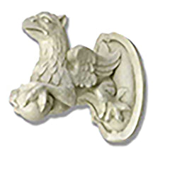 Griffin Holding Ball Gargoyle Sculpture - XoticBrands Home Decor