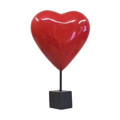 Valentine Heart On Pole 14X14 Heart Only -  Display Display - XoticBrands Home Decor