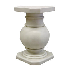 Ball Pediment Pedestal 28.5 - Pedestal Sculpture - XoticBrands Home Decor