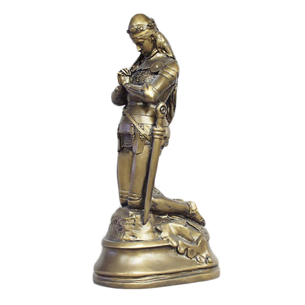 Warrior Joan Of Arc 19.5 -  Figurines Classical  Sculpture - XoticBrands Home Decor