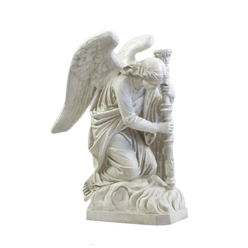 Bergama Angel-Left 35 Garden Angel Statue - XoticBrands Home Decor