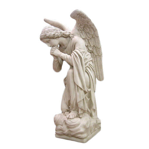 Adoration Kneeling Angel (Praying) 56 Garden Angel Statue - XoticBrands Home Decor