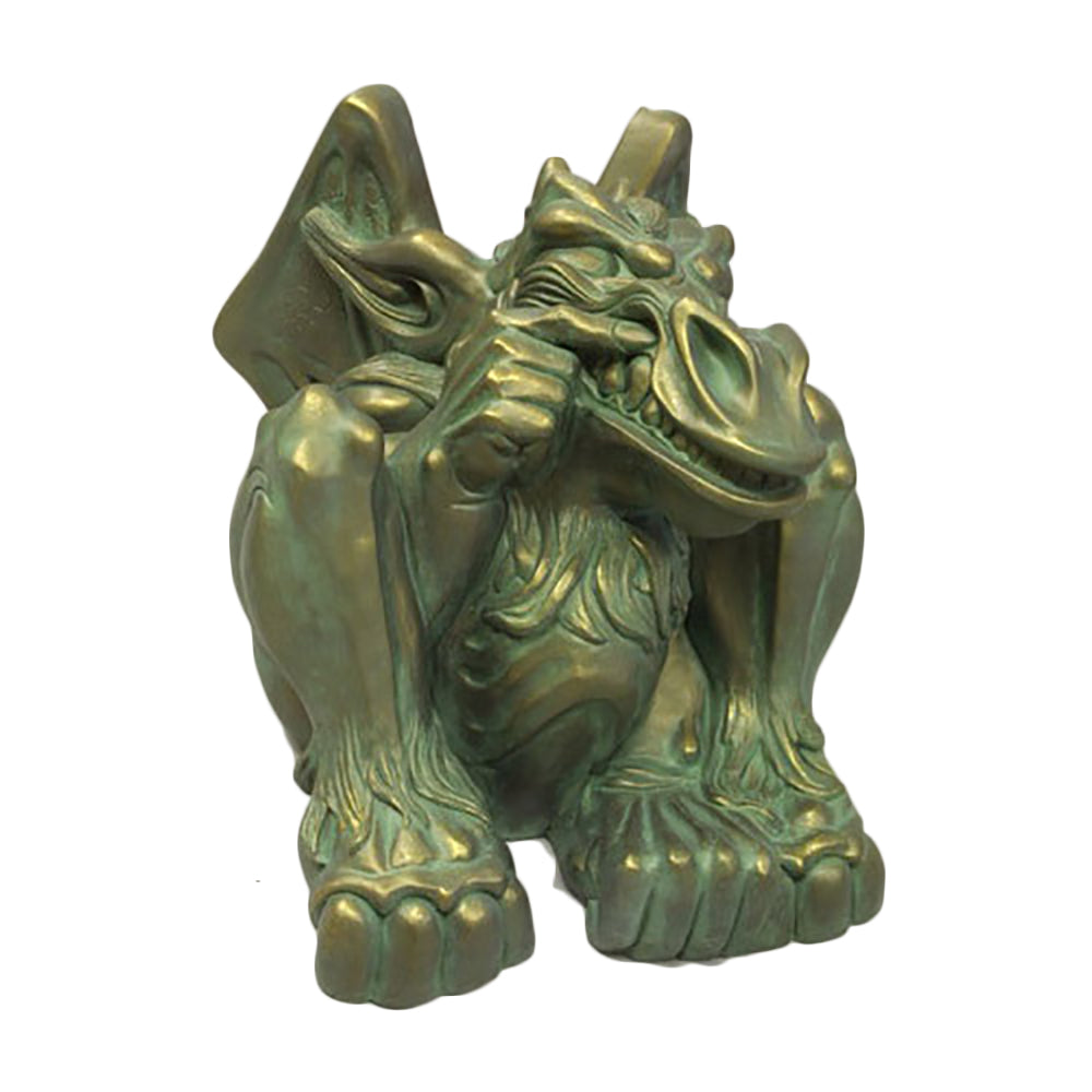 Feast On Fools Gt 20 Gargoyle Sculpture - XoticBrands Home Decor