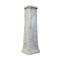 Chgo School Of Arch. Pedestal - Pedestal Sculpture - XoticBrands Home Decor