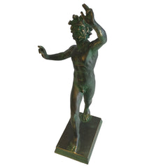 19" Dancing Faunus 19" Home Garden Sculpture Statue - XoticBrands Home Decor