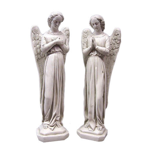 Angel'S Cari Med. 21 (Set)Fs Garden Angel Statue - XoticBrands Home Decor