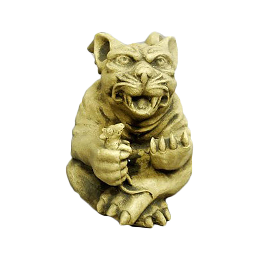 Mouse Catcher Gargoyle 8 Gargoyle Sculpture - XoticBrands Home Decor