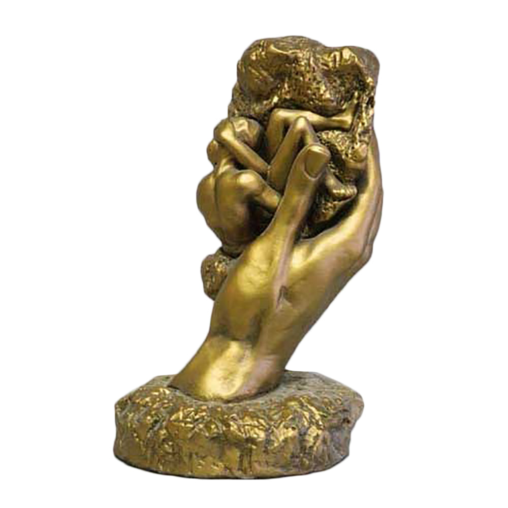 Hand Of God By Rodin 13 -  Rodin Classical  Sculpture - XoticBrands Home Decor