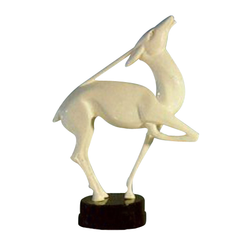 Male Gazelle 24 Garden Animal Statue - XoticBrands Home Decor