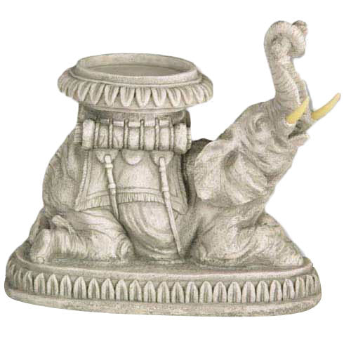 Elephant Candleholder 8 Garden Animal Statue - XoticBrands Home Decor