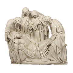 Jesus Is Buried Station 14 Large Religious Sculpture - XoticBrands Home Decor