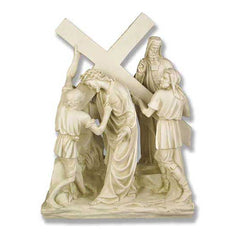 Jesus & Simon The Cyrene Station # 5 - Religious   Jesus - XoticBrands Home Decor