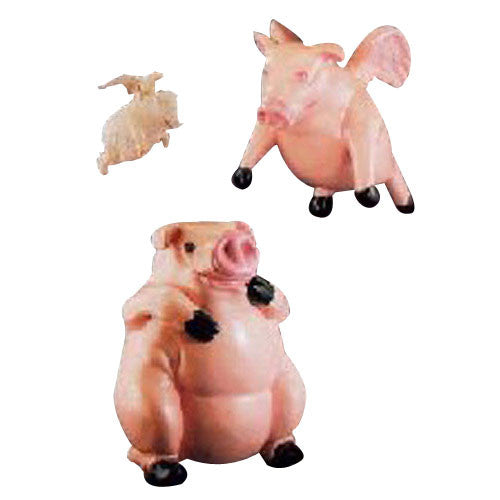 Obediah Pig 21 Garden Animal Statue - XoticBrands Home Decor