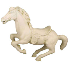 Galloping Hobby Horse 41 W Garden Animal Statue - XoticBrands Home Decor