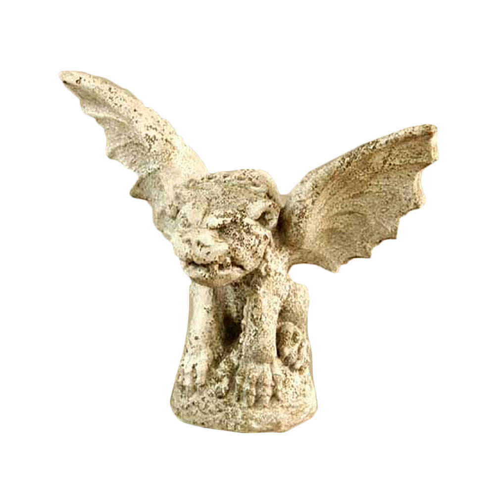 Bulldog Gargoyle 12 - Gargoyles   Gargoyles - XoticBrands Home Decor
