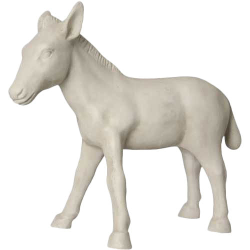 Donkey For Cart 22 Garden Animal Statue - XoticBrands Home Decor