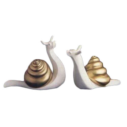 Escargot (Set Of 2) Garden Animal Statue - XoticBrands Home Decor