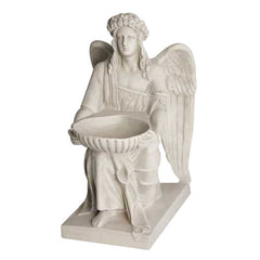 Angel With Dish 19 Garden Angel Statue - XoticBrands Home Decor