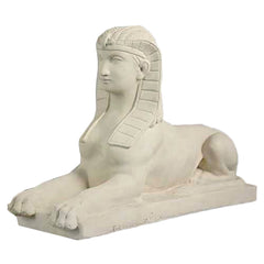 Sphinx 28 W -  Egyptian Display - XoticBrands Home Decor
